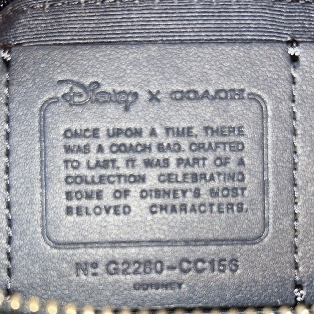 Coach Disney x Coach Rowan NWT Satchel with Ursula Motif - Picture 12 of 15